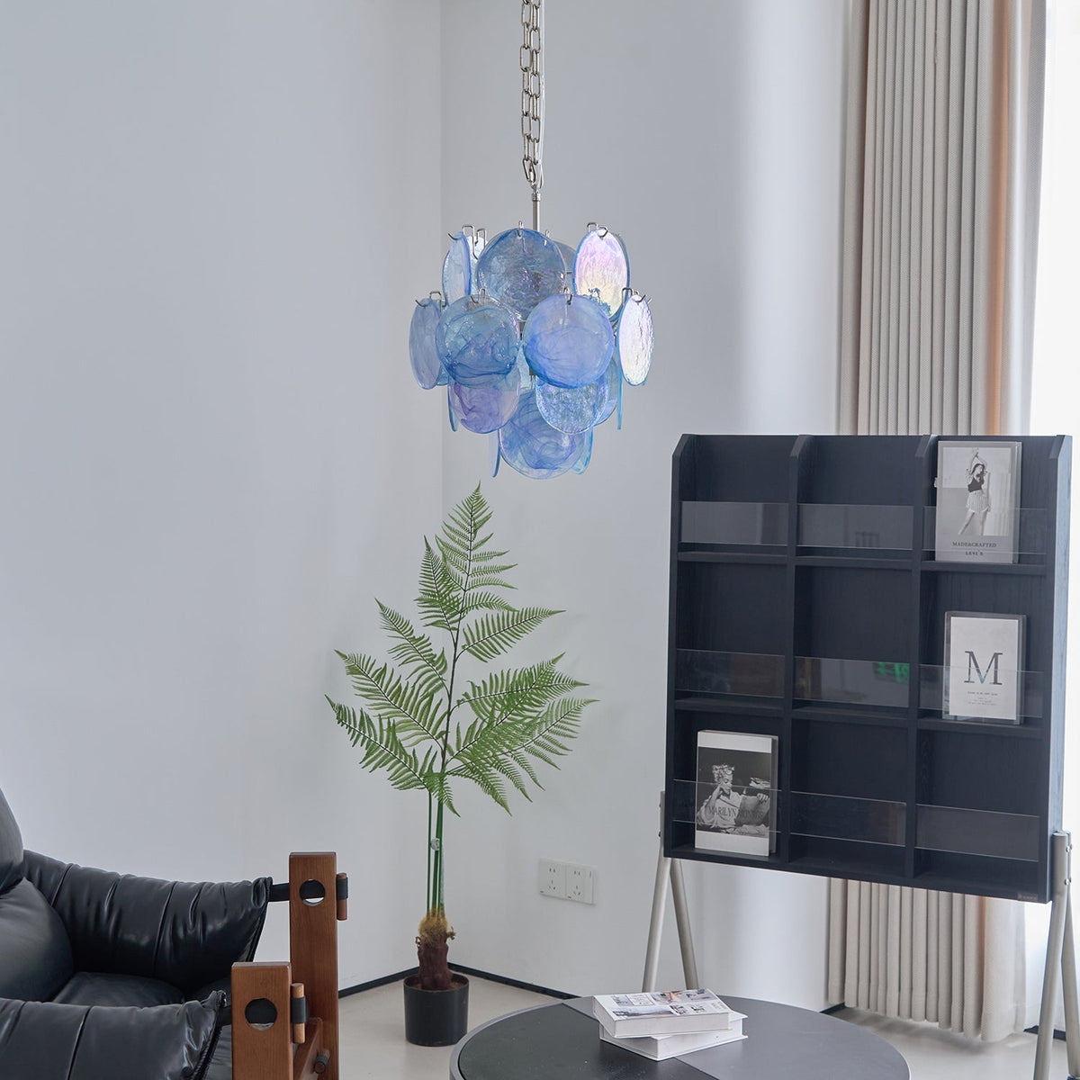 Blue Vistosi Disc Chandelier - view 7