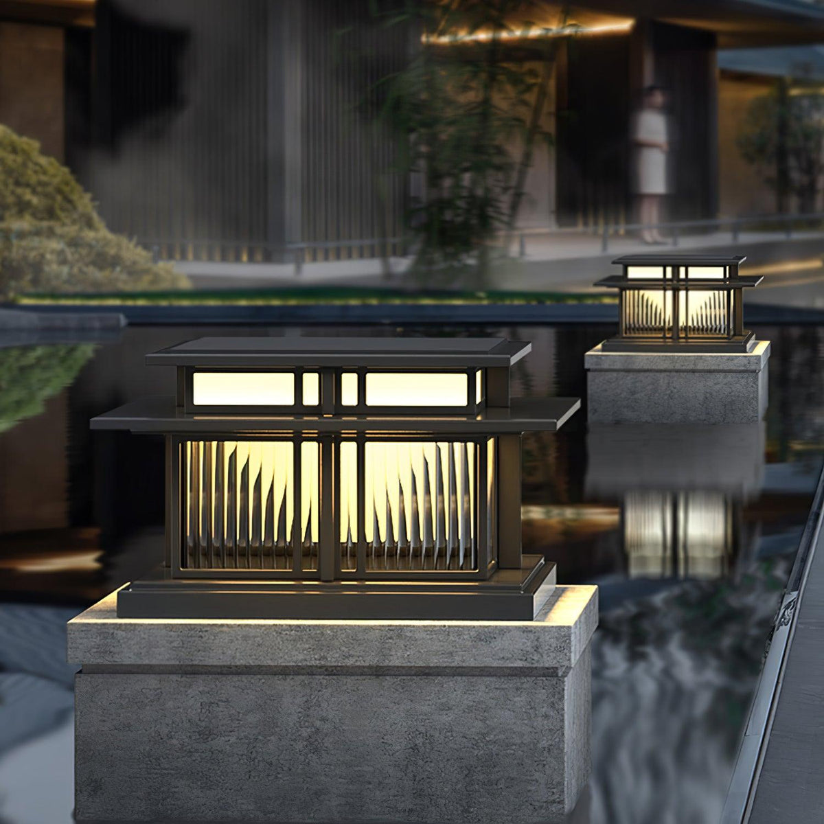 Boilyn Pillar Outdoor Light - view 22