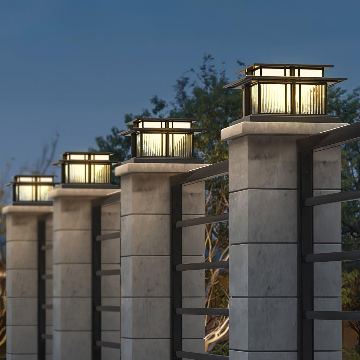 Boilyn Pillar Solar Outdoor Light - view 20