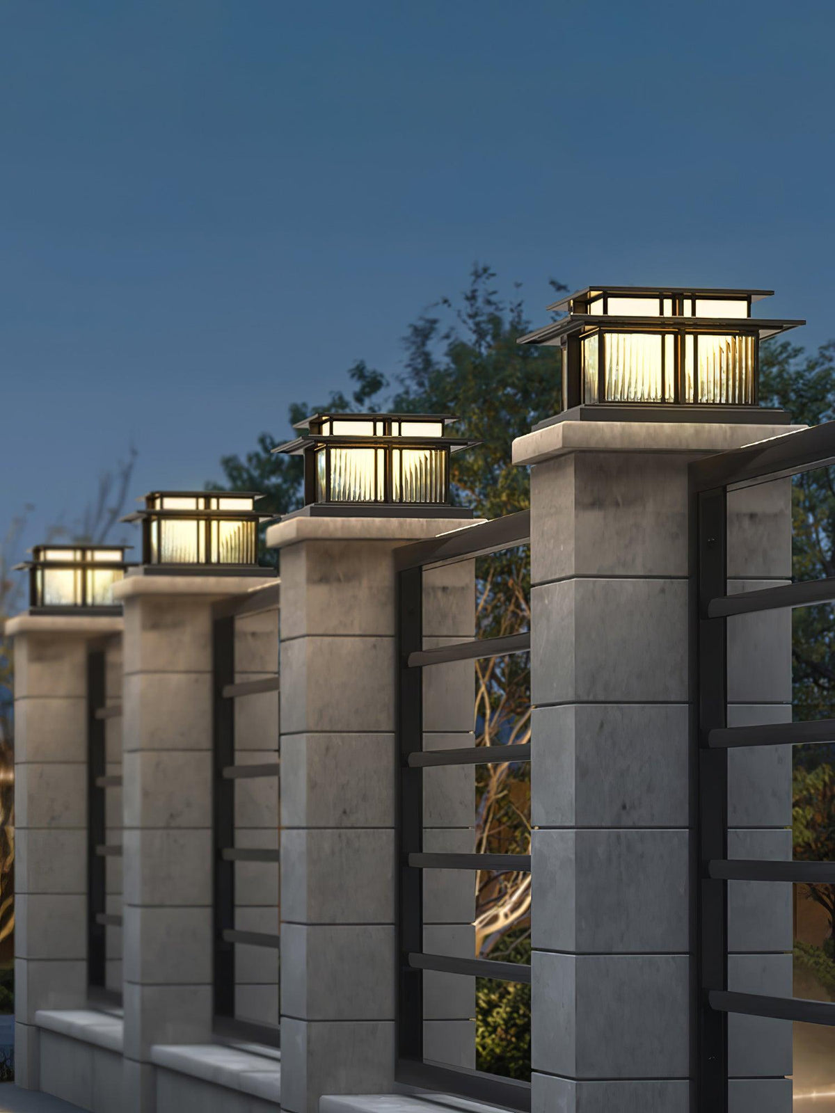 Boilyn Pillar Outdoor Light - view 27