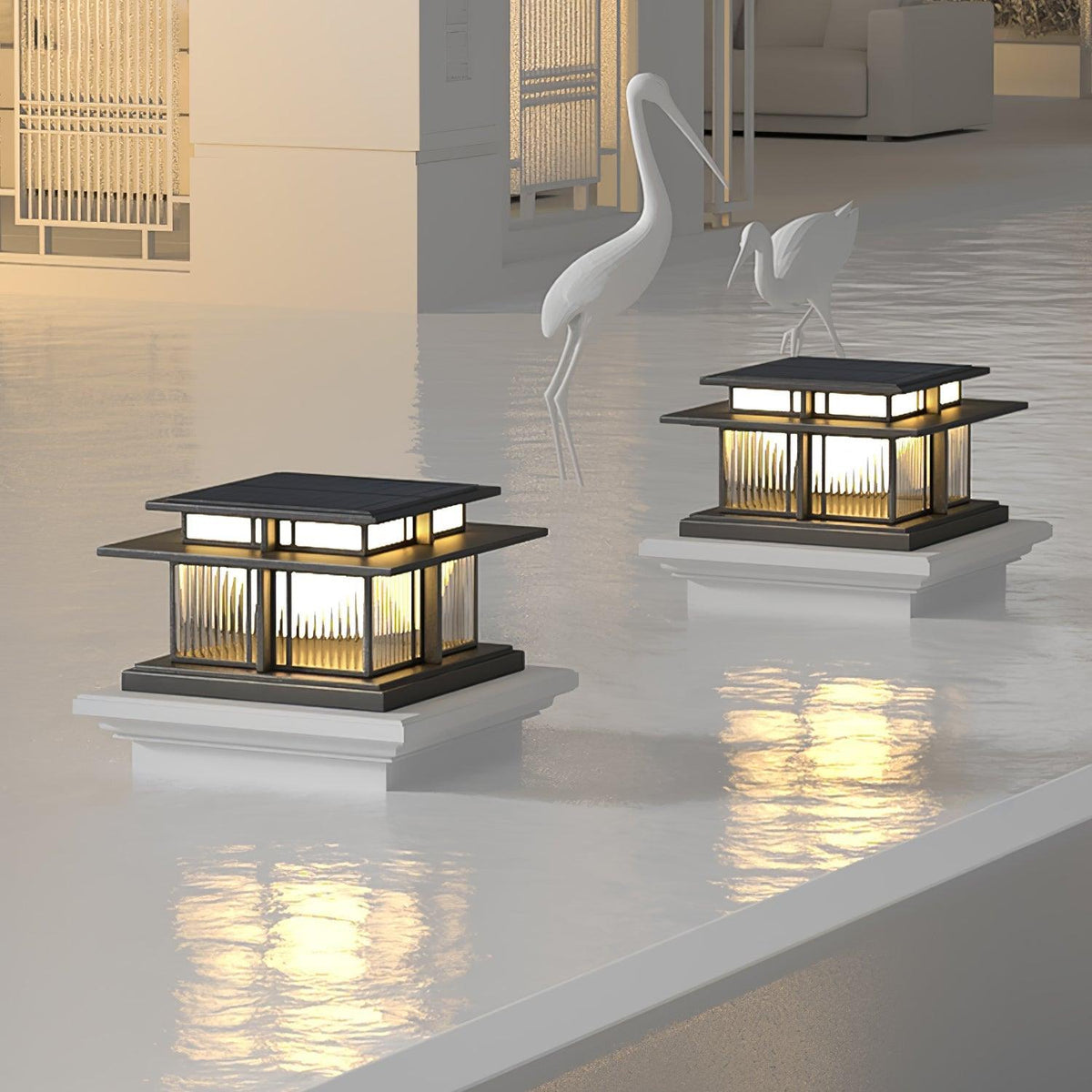 Boilyn Pillar Solar Outdoor Light - view 24