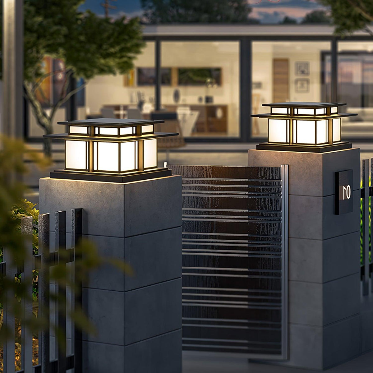Boilyn Pillar Outdoor Light - view 2