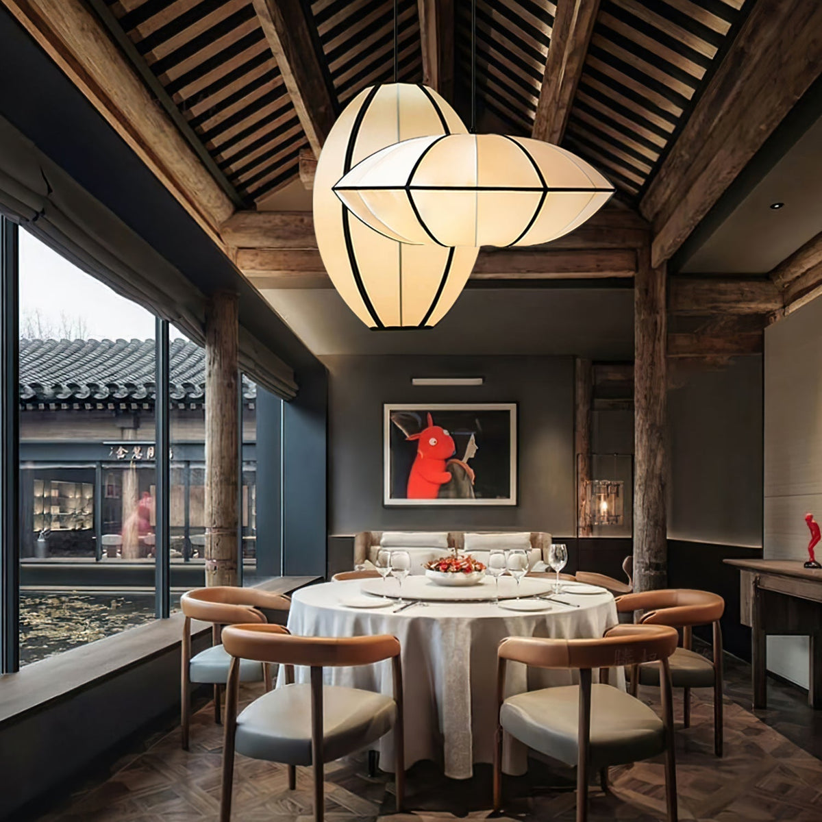Bombori Pendant Swag Lamp - view 19