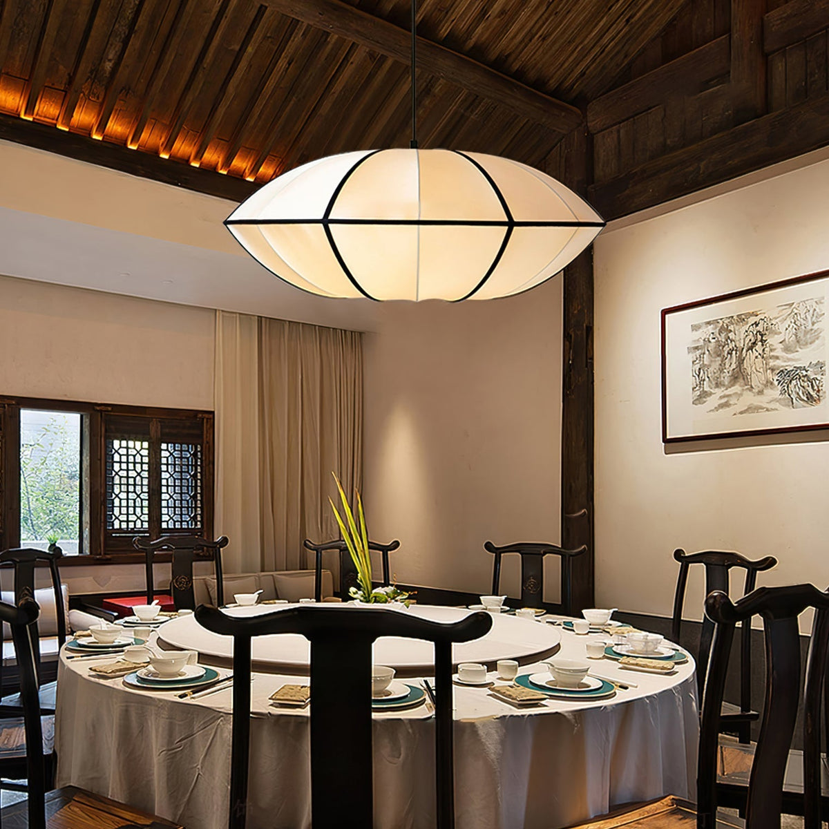 Bombori Pendant Swag Lamp - view 14