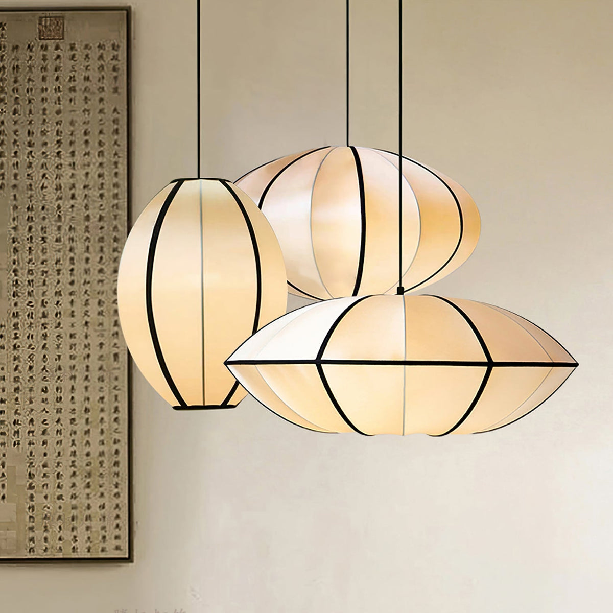 Bombori Pendant Swag Lamp - view 2