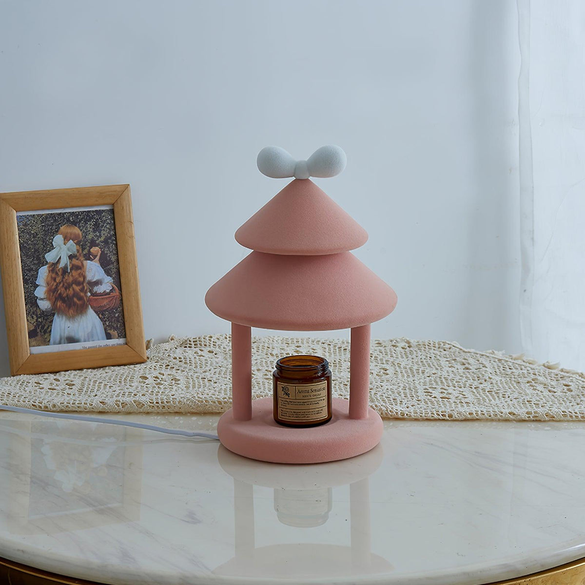 Bow Tie Cone Table Lamp - view 10