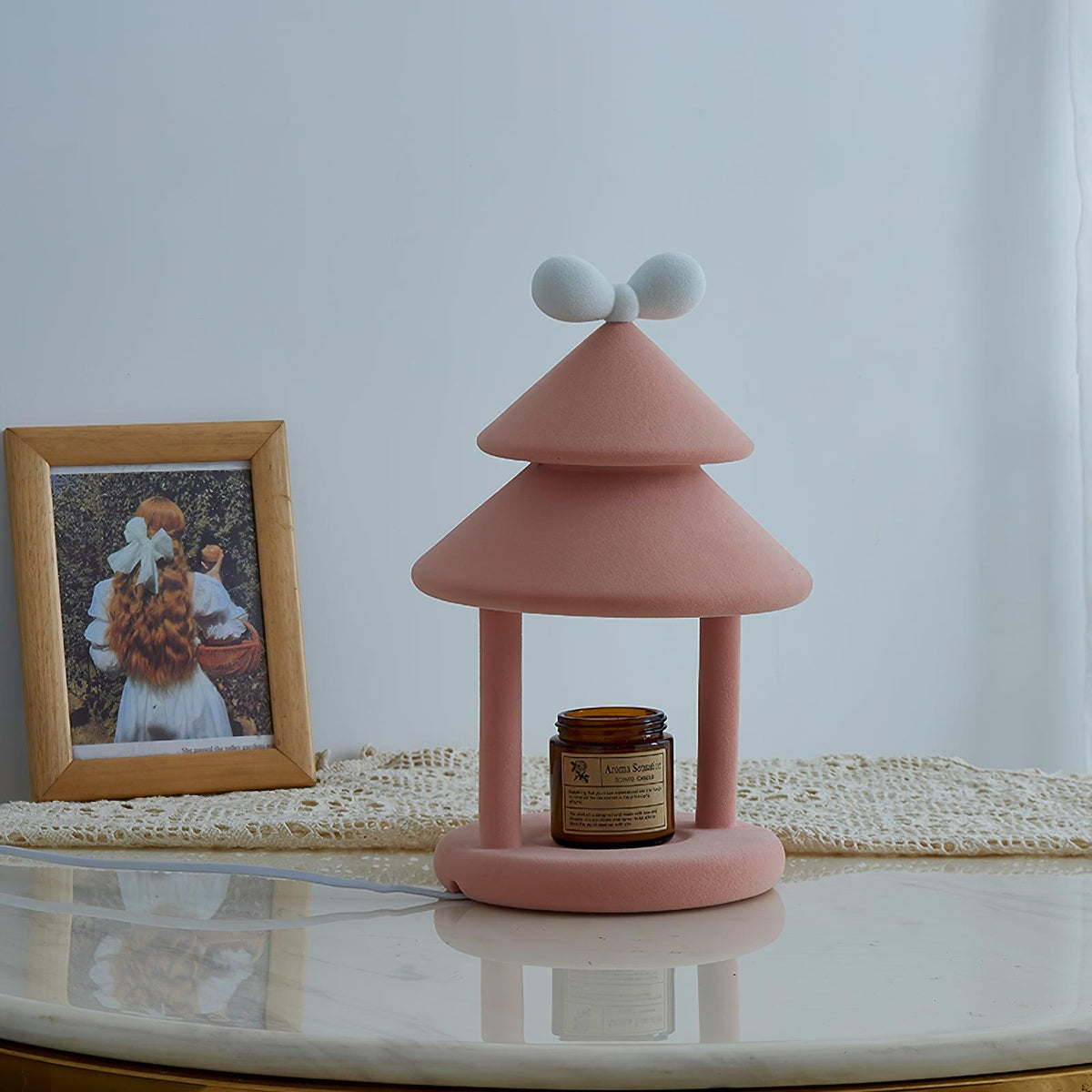 Bow Tie Cone Table Lamp - view 11