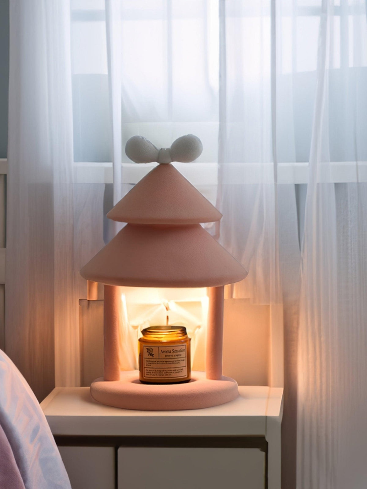 Bow Tie Cone Table Lamp - view 4