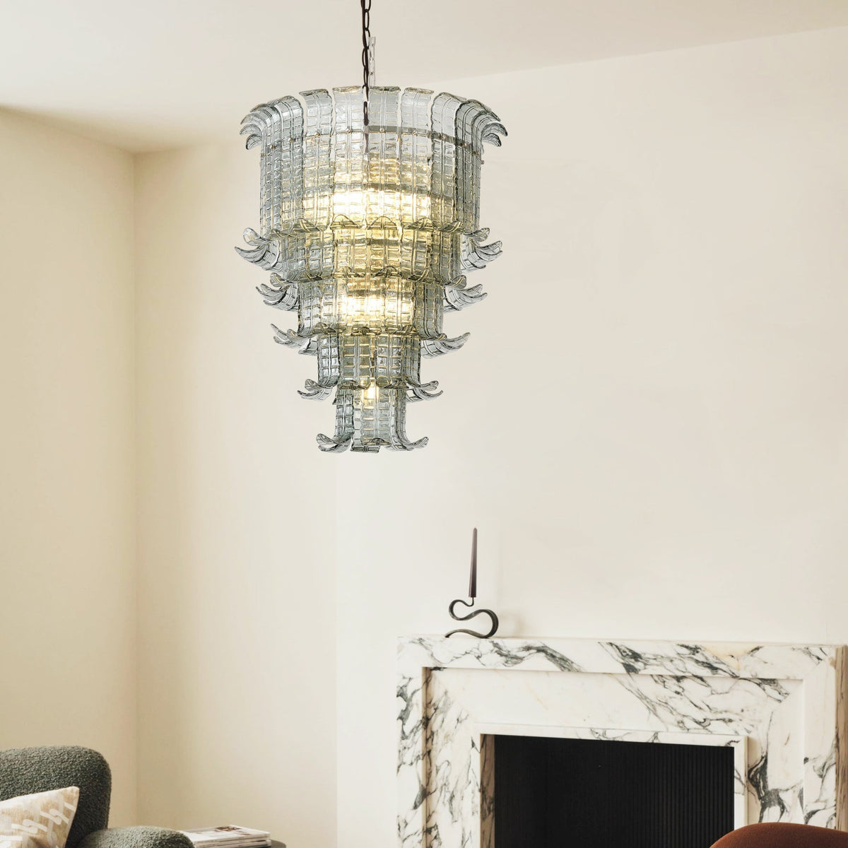 Brasher Murano Chandelier - view 2