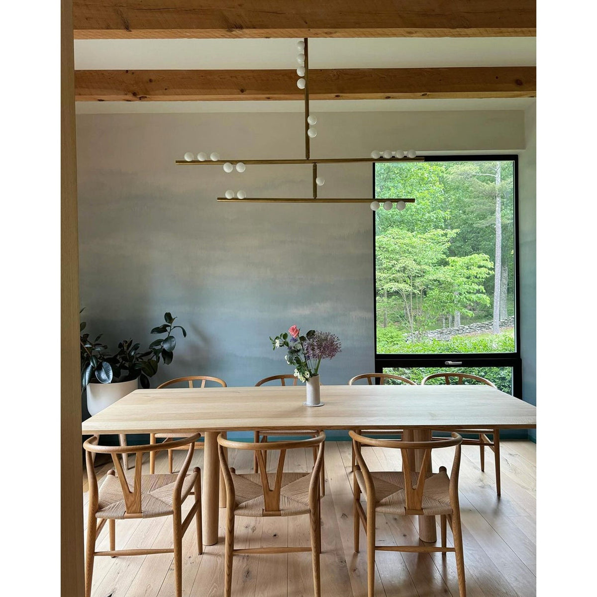 Brass Drop System Chandelier - view 16