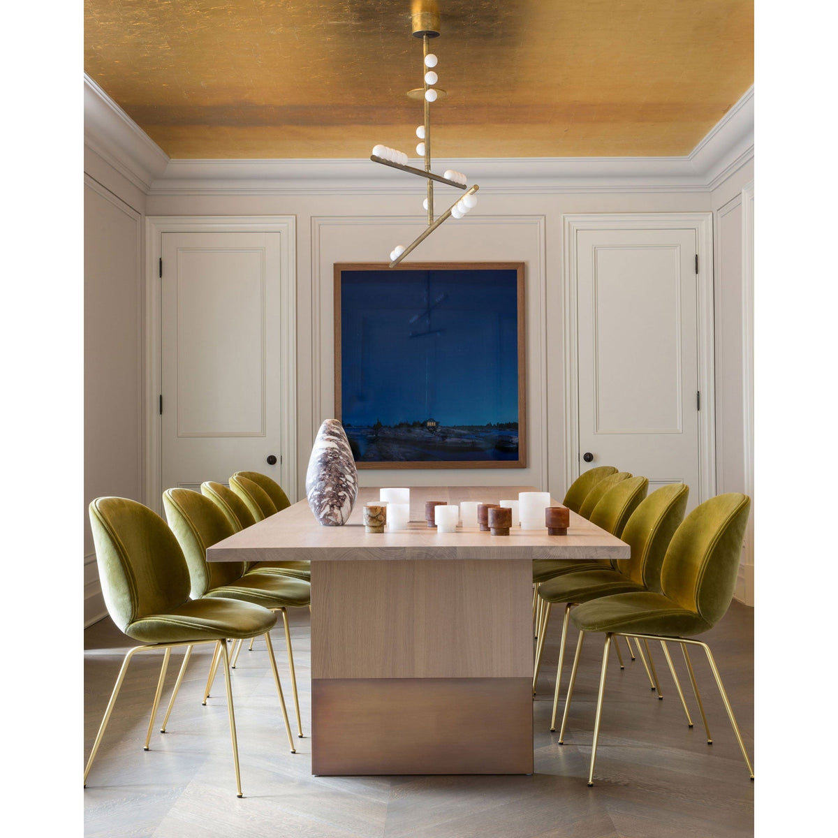 Brass Drop System Chandelier - view 18