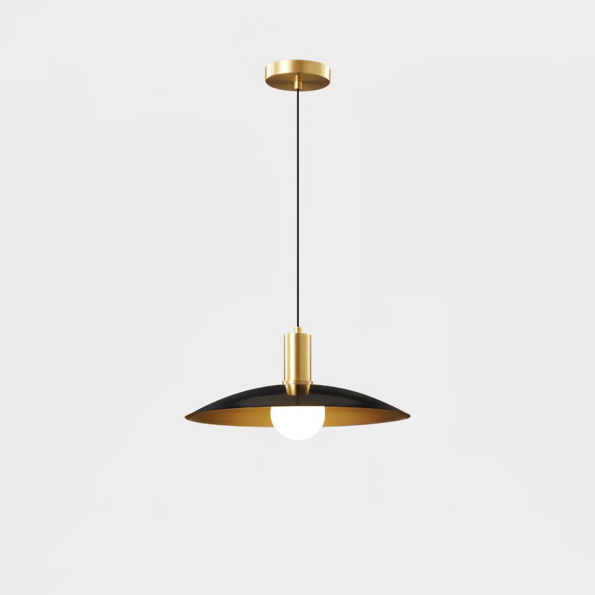 Brass Flared Pendant Lamp - view 21