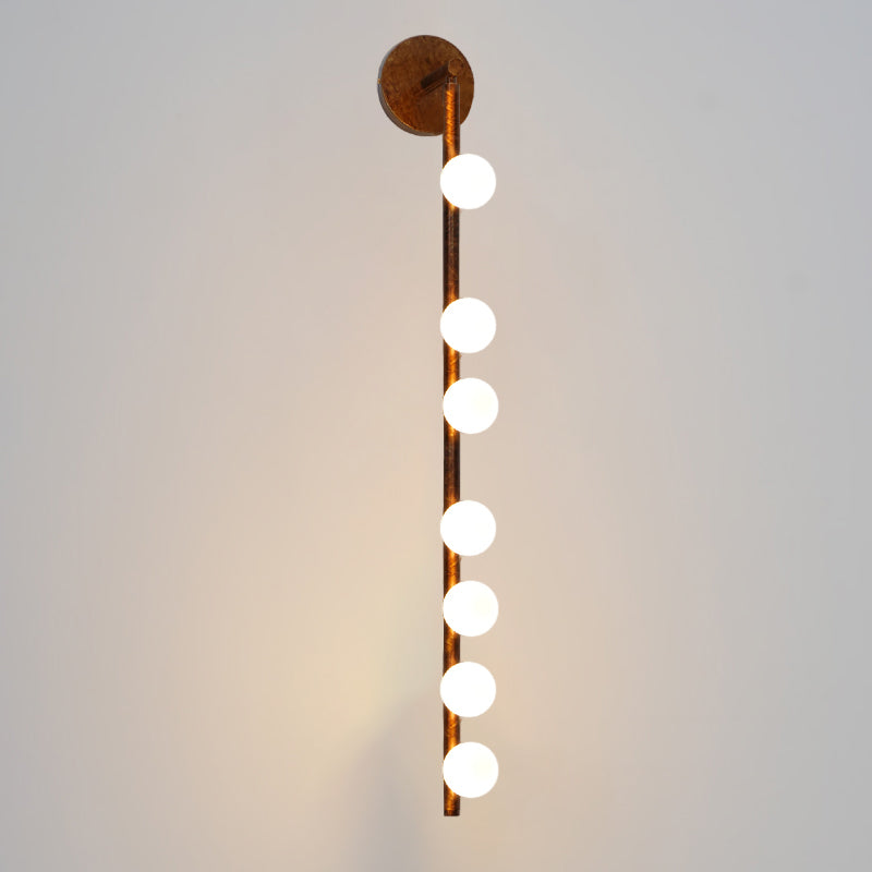 Brass Glass Tube Plug-in Wall Lamp - view 68