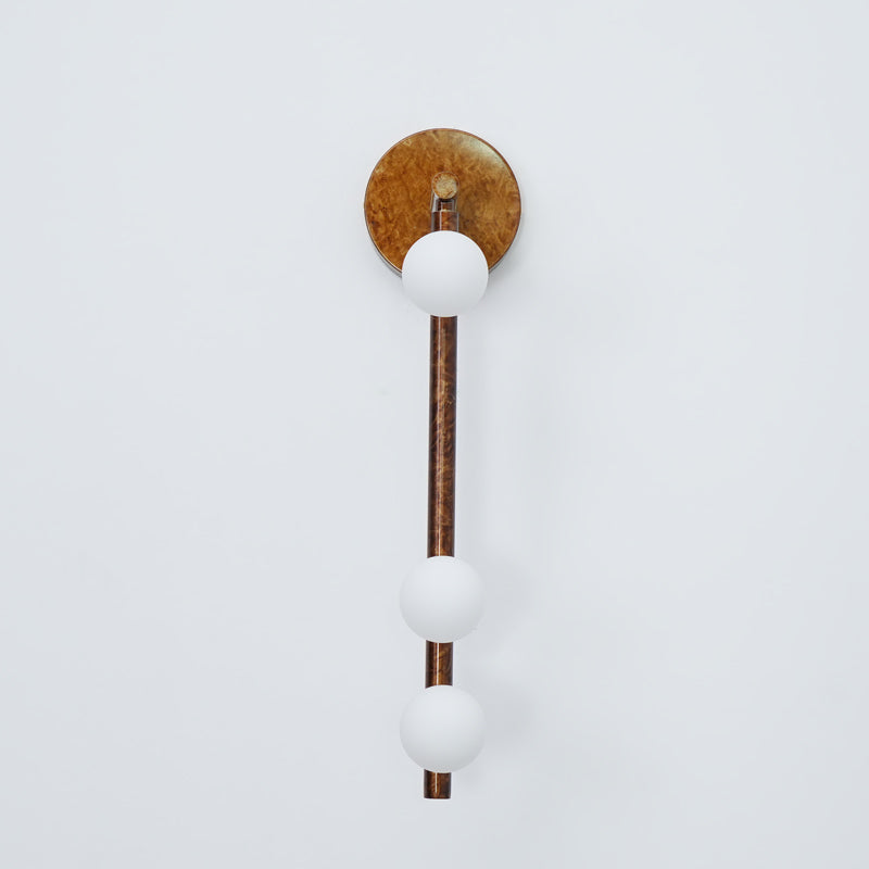 Brass Glass Tube Plug-in Wall Lamp - view 65
