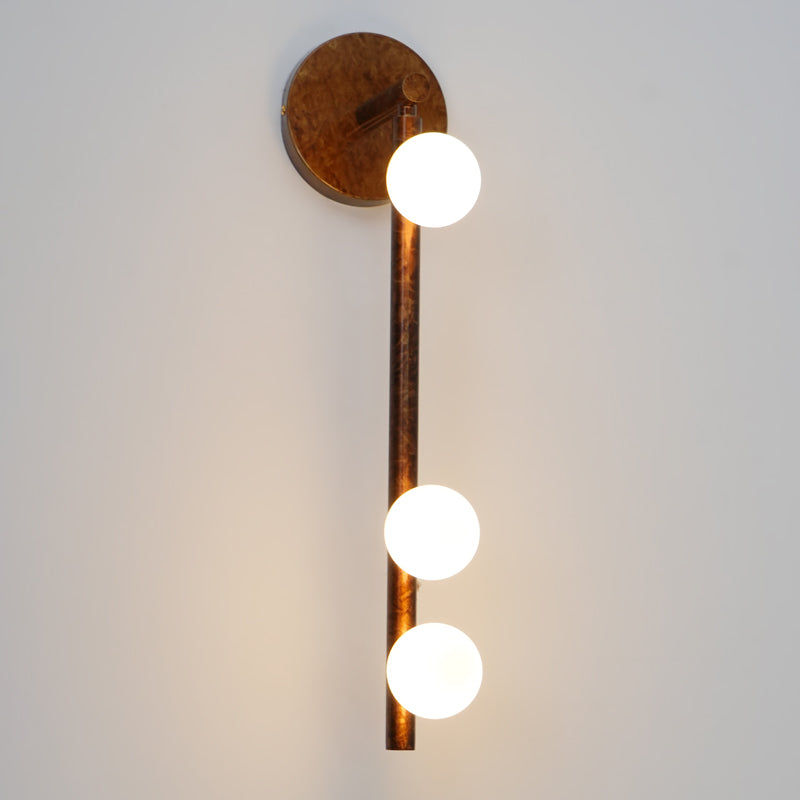 Brass Glass Tube Plug-in Wall Lamp - view 67