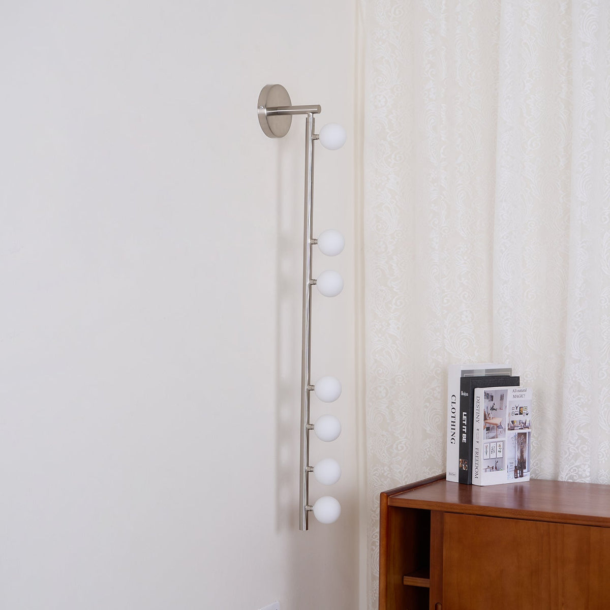 Brass Glass Tube Plug-in Wall Lamp - view 81