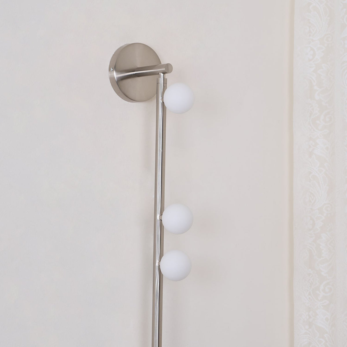 Brass Glass Tube Plug-in Wall Lamp - view 84