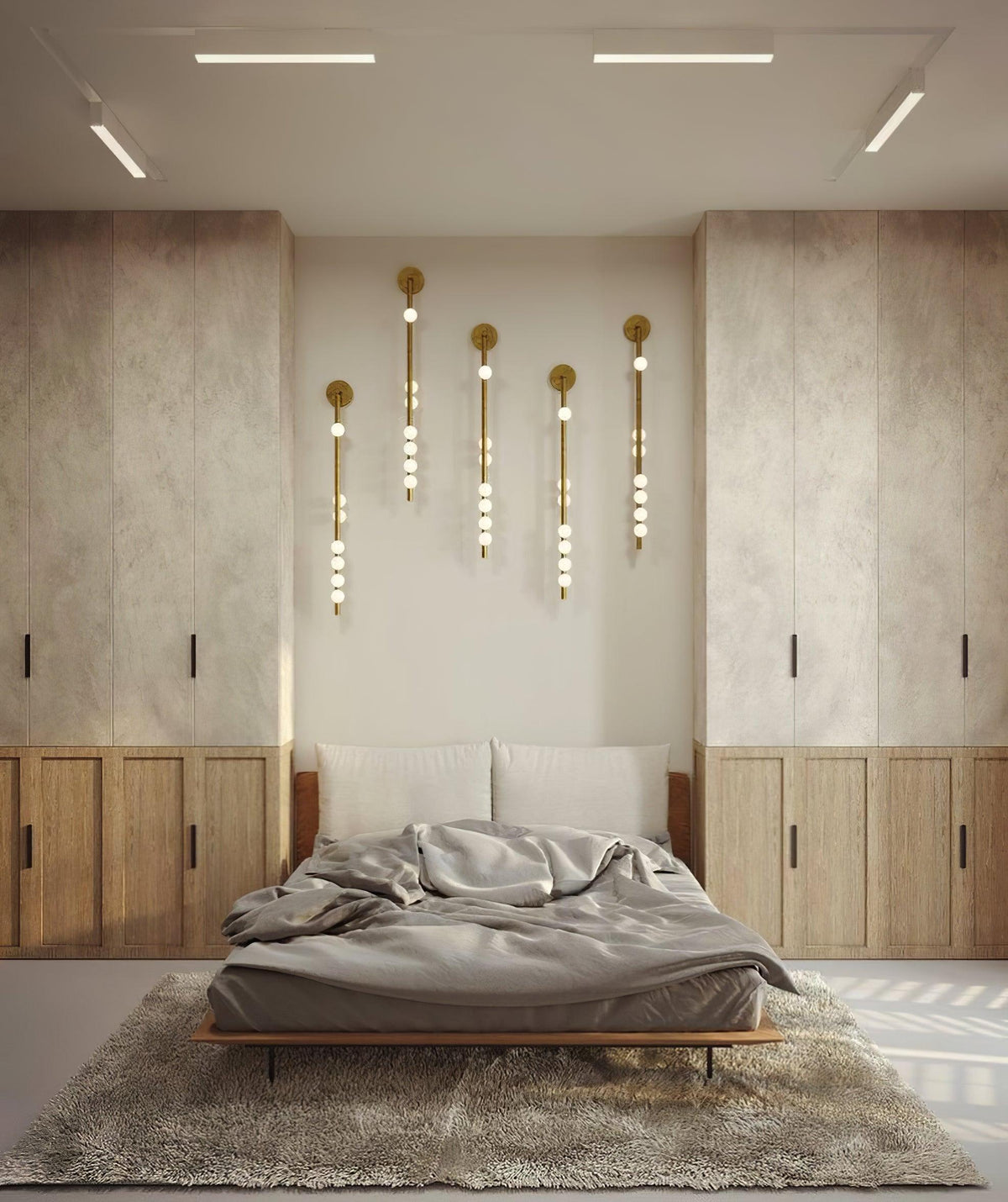 Brass Glass Tube Plug-in Wall Lamp - view 18