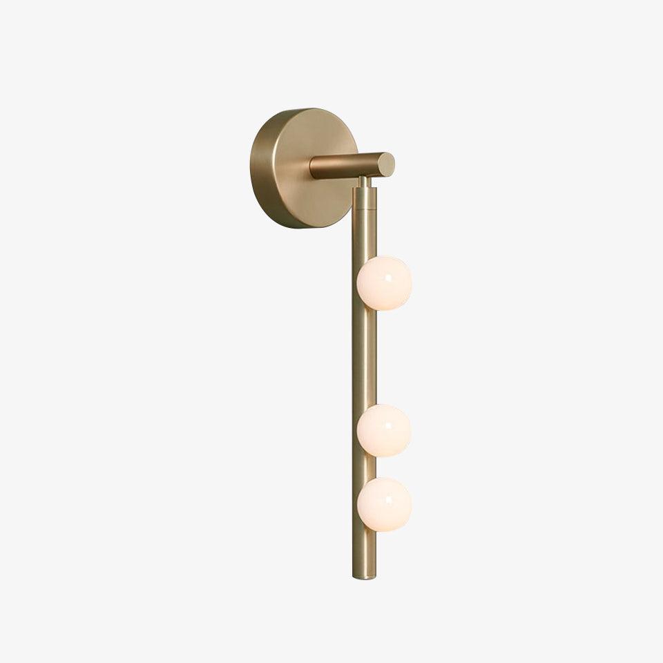 Brass Glass Tube Plug-in Wall Lamp - view 31