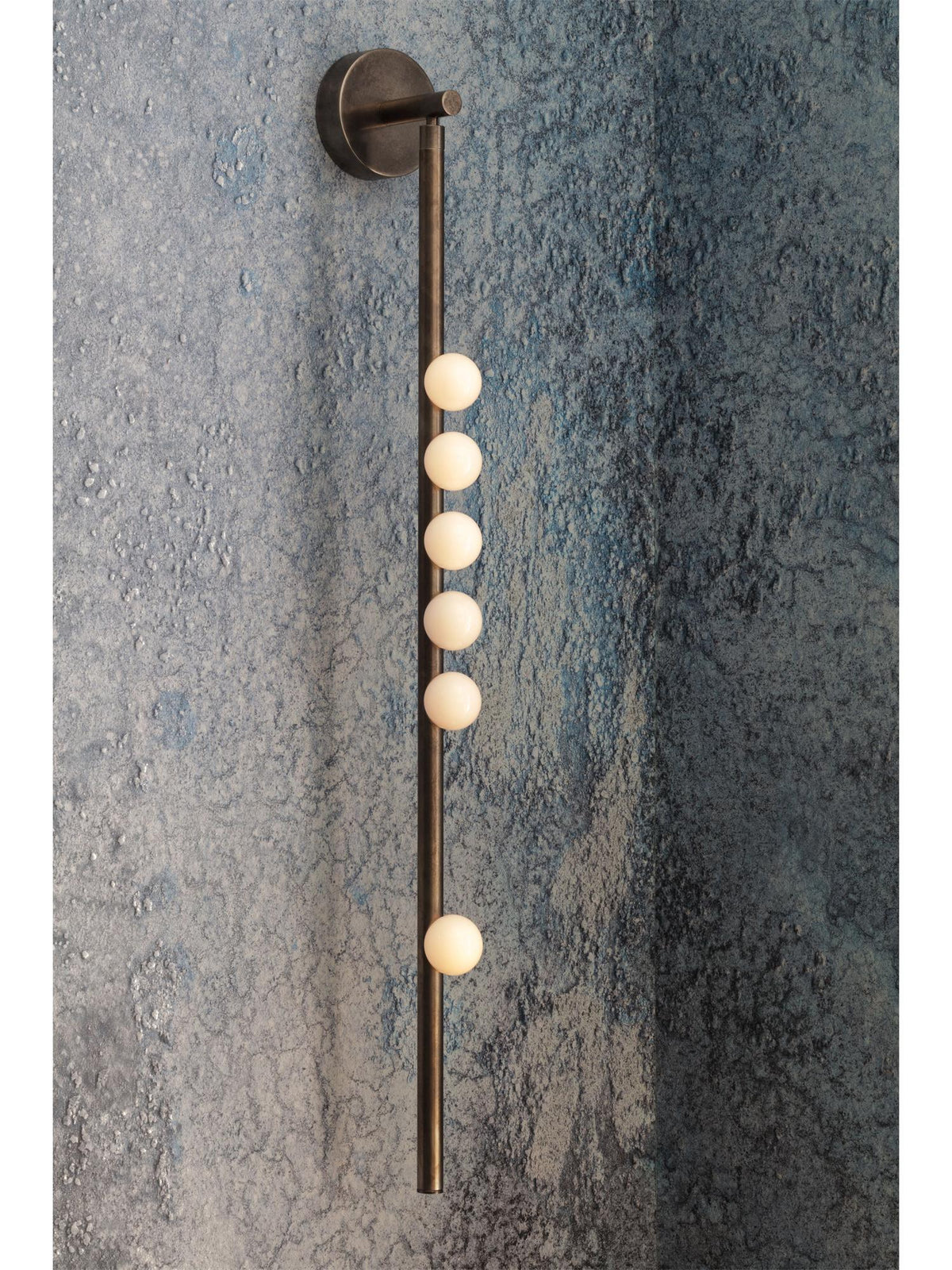 Brass Glass Tube Plug-in Wall Lamp - view 34