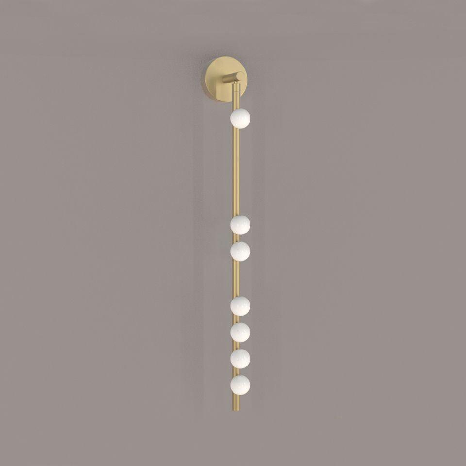 Brass Glass Tube Plug-in Wall Lamp - view 32
