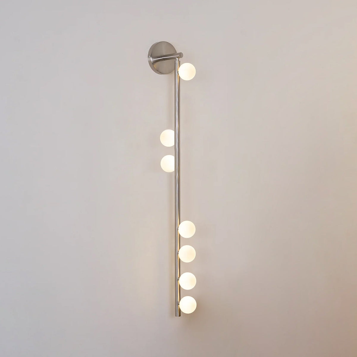 Brass Glass Tube Plug-in Wall Lamp - view 87