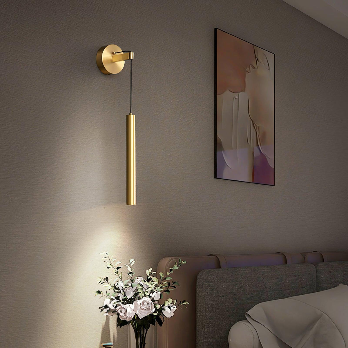 Brass Line Wall Light - view 4