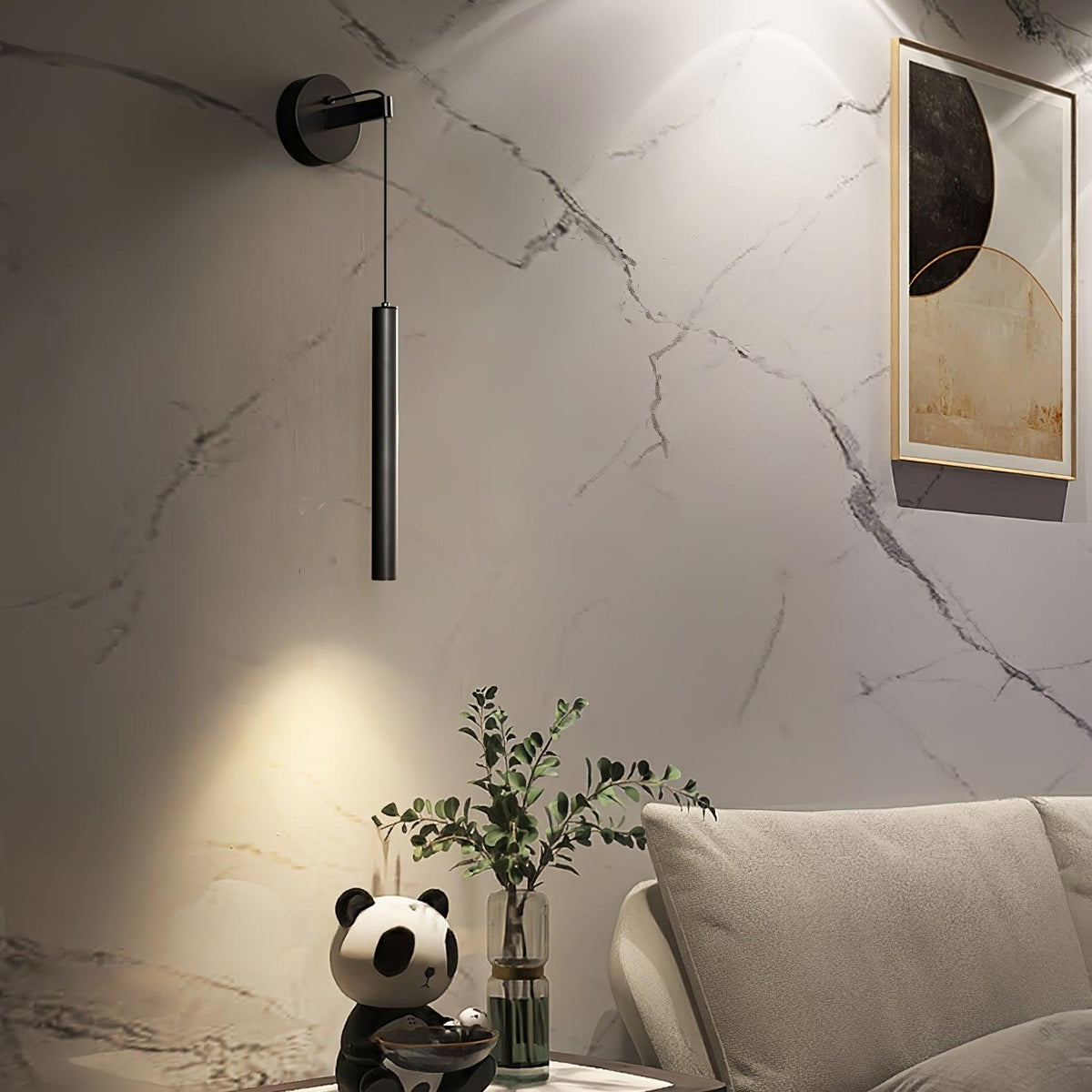 Brass Line Wall Light - view 6