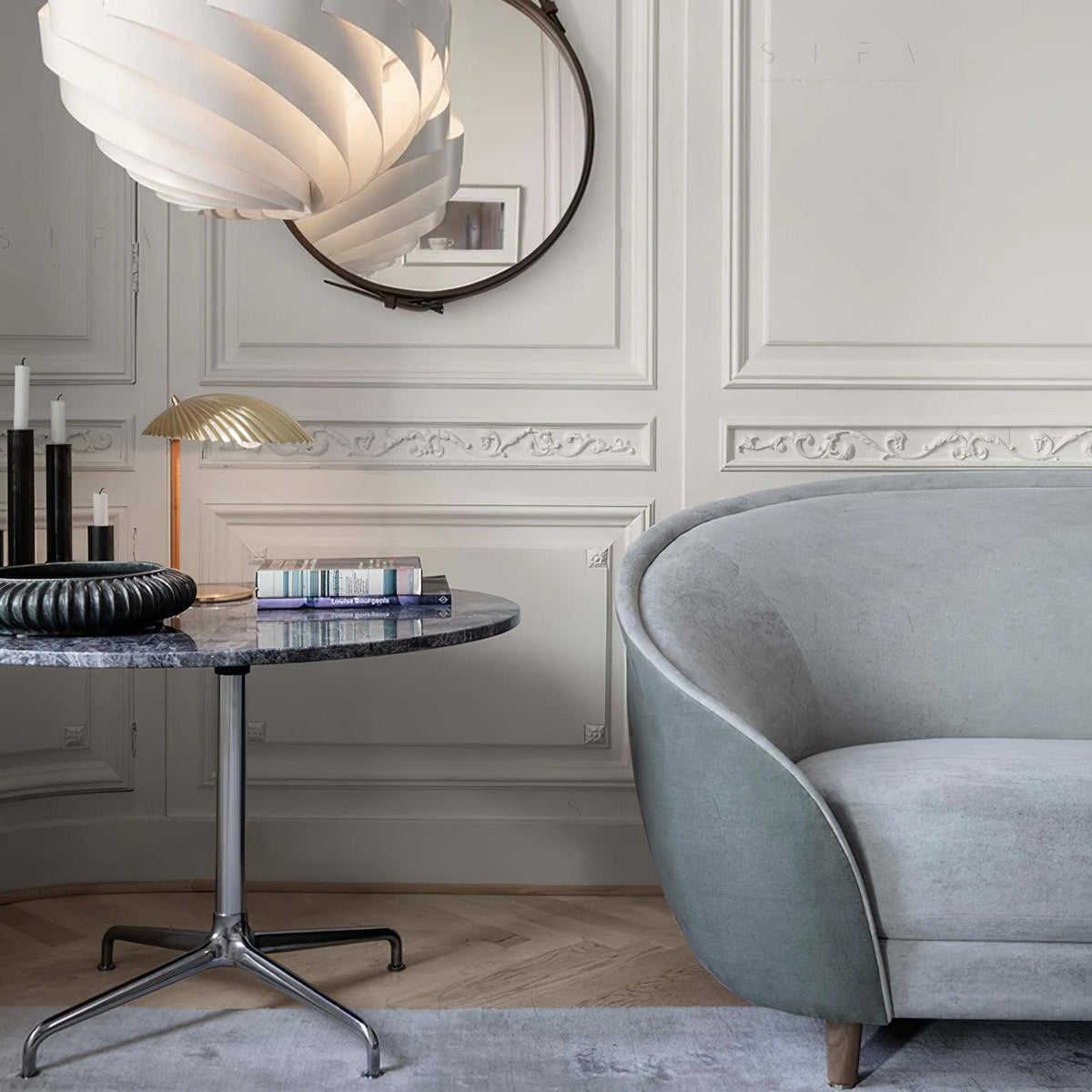 Brass Shell Table Lamp - view 19