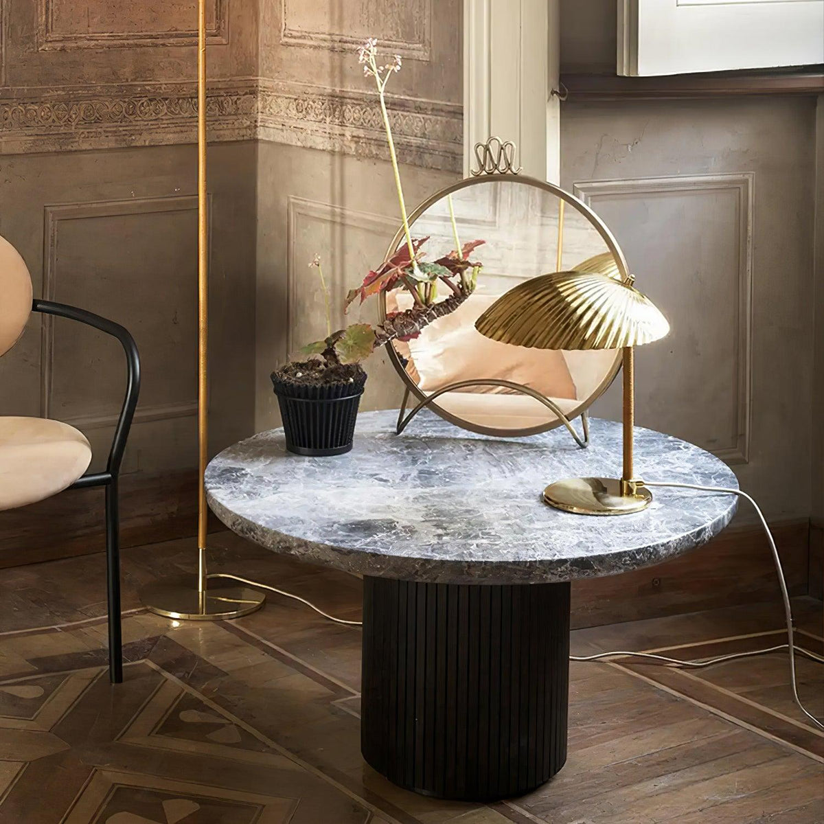 Brass Shell Table Lamp - view 23