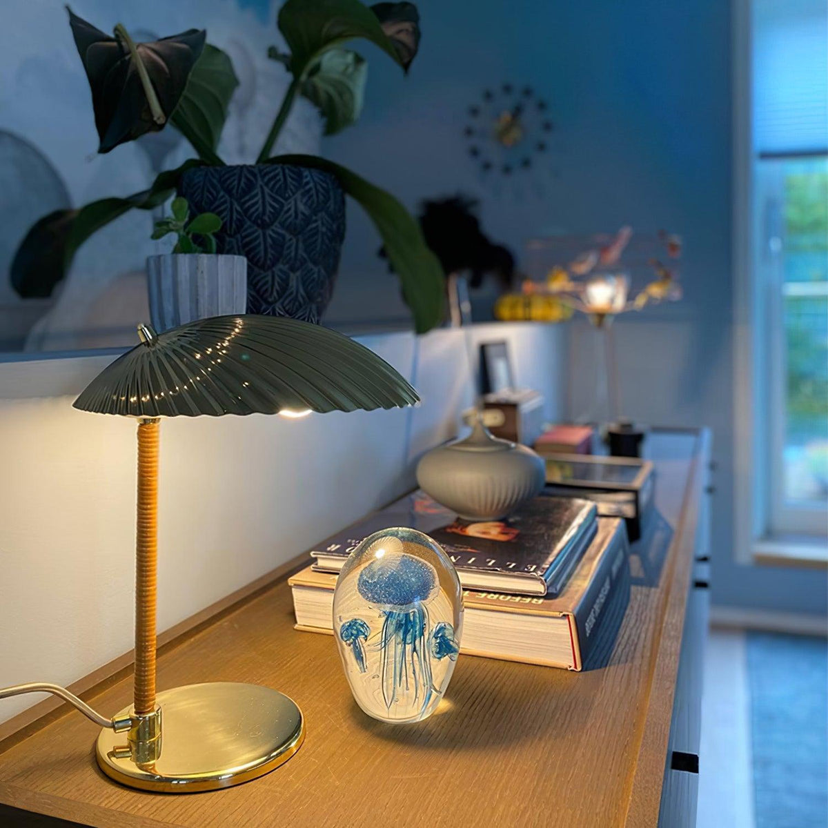 Brass Shell Table Lamp - view 29