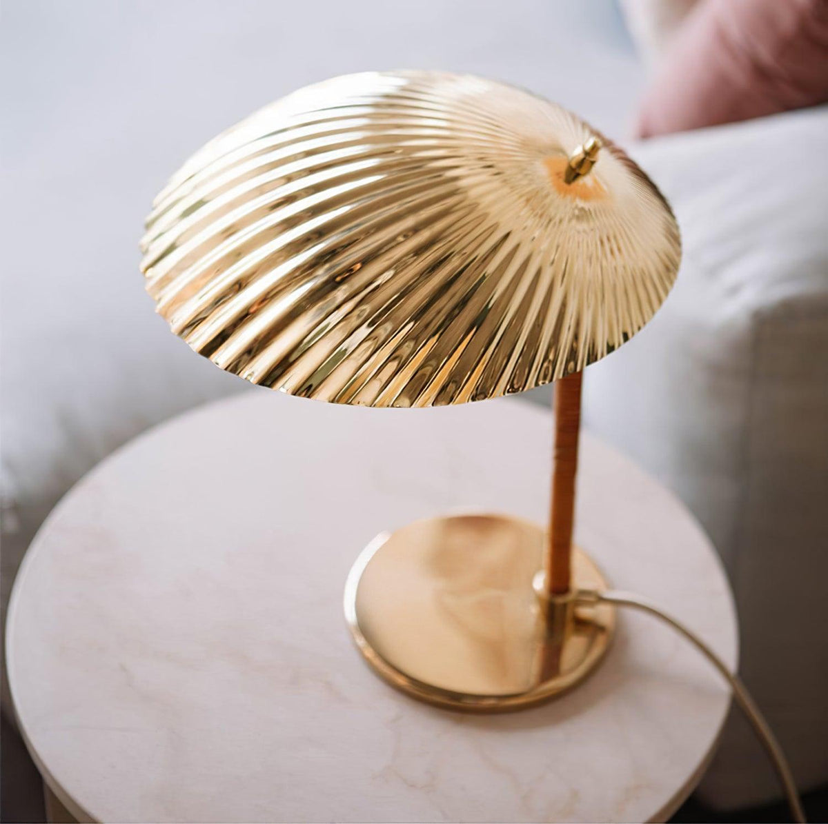 Brass Shell Table Lamp - view 31