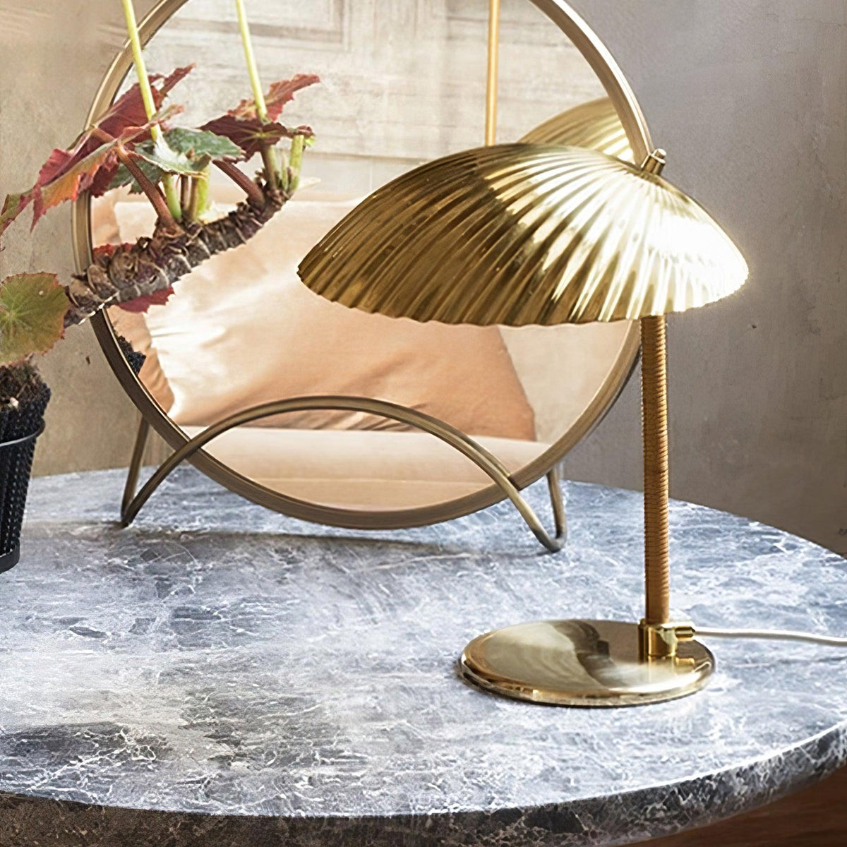 Brass Shell Table Lamp - view 32