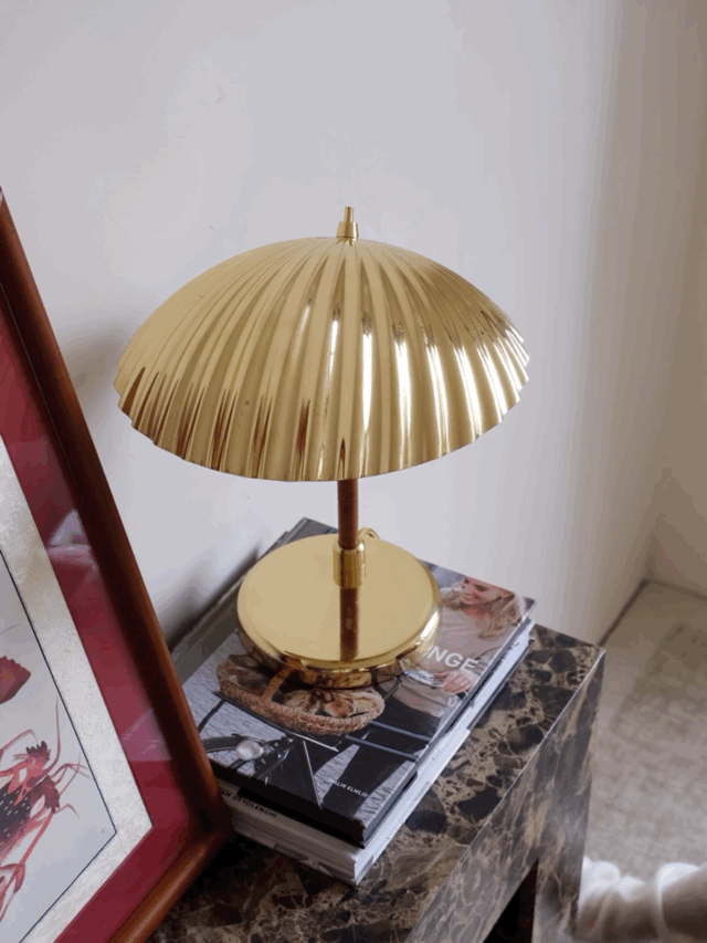 Brass Shell Table Lamp - view 46