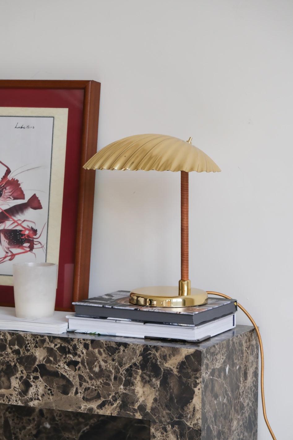 Brass Shell Table Lamp - view 53