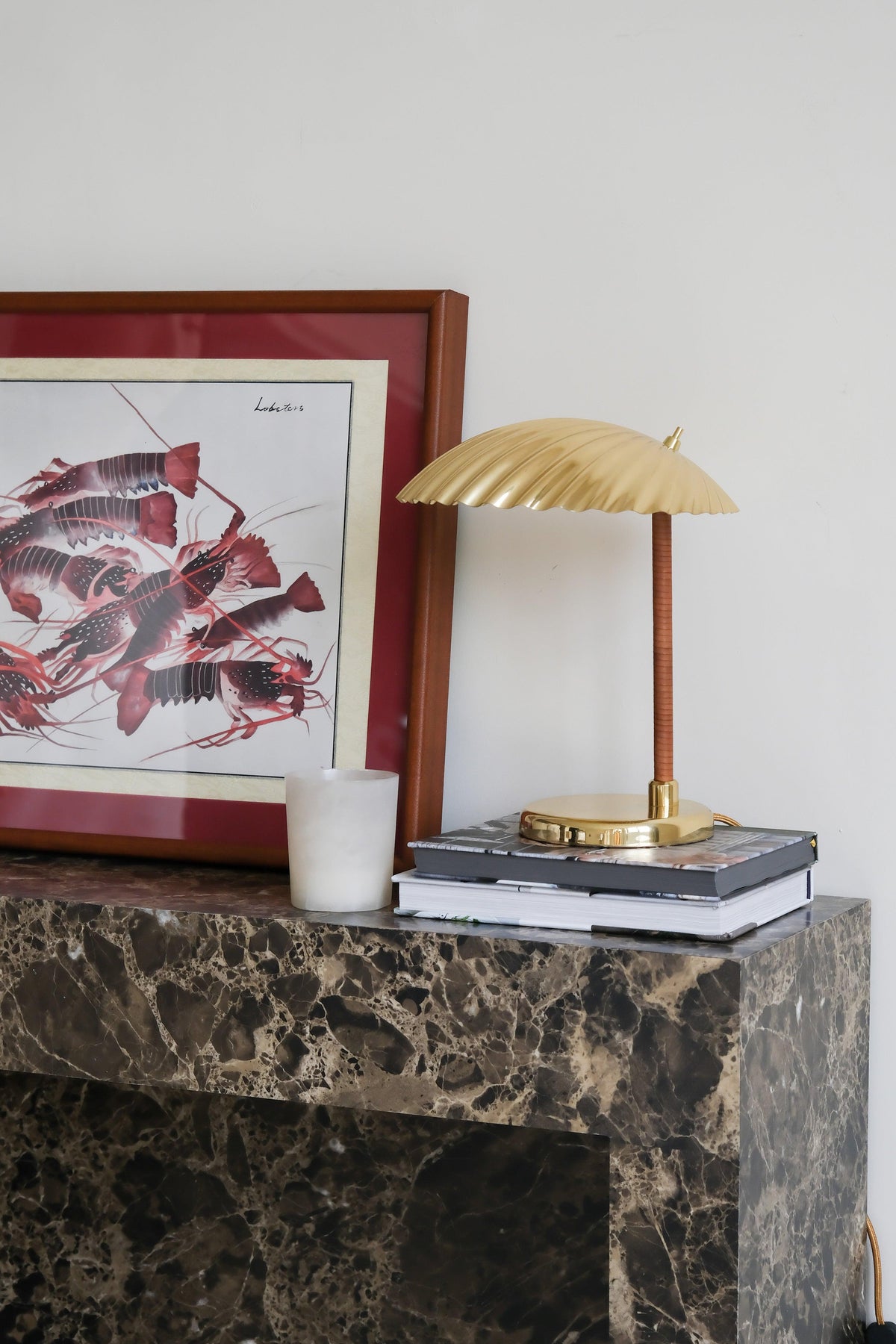 Brass Shell Table Lamp - view 55