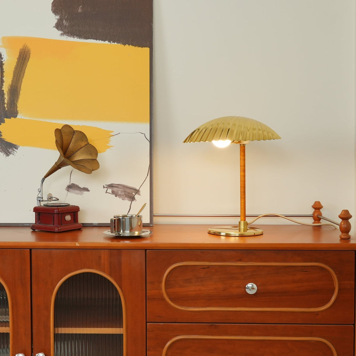Brass Shell Table Lamp - view 80