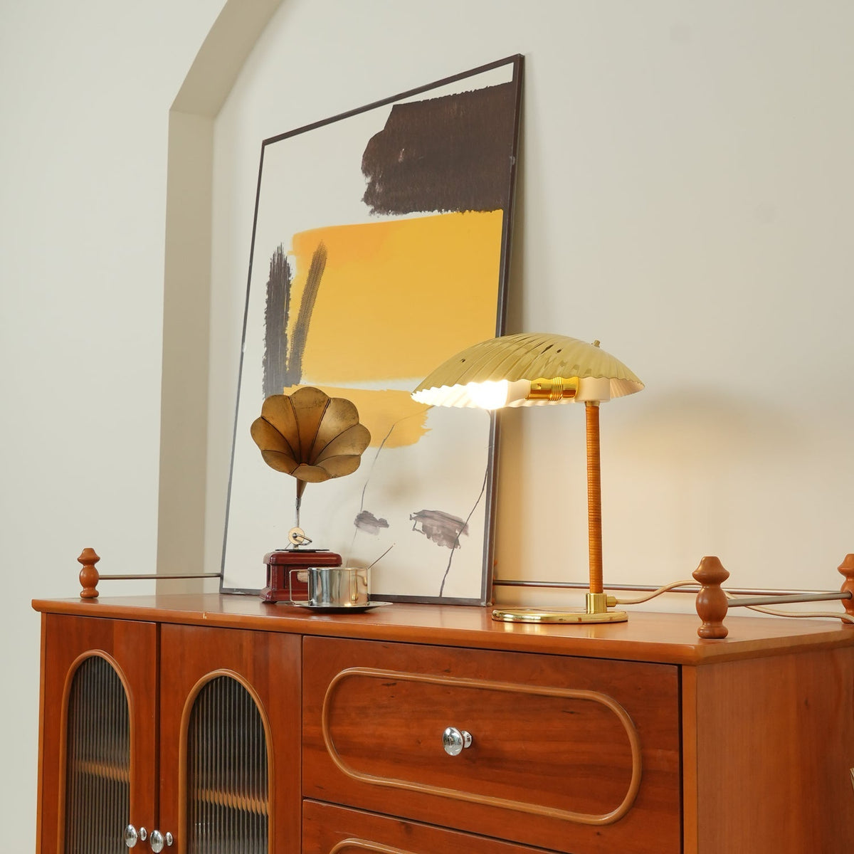 Brass Shell Table Lamp - view 81