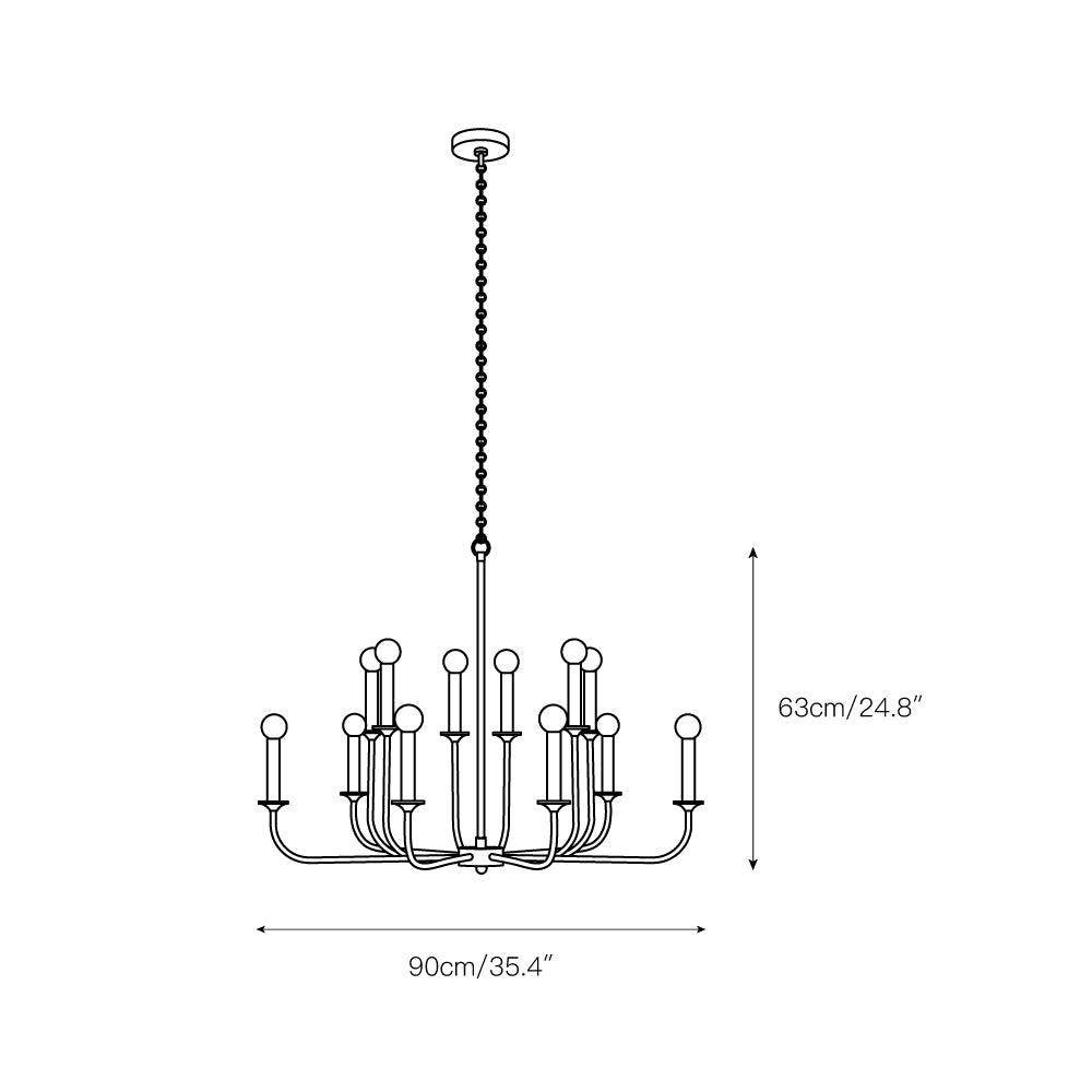 Odensa Chandelier - view 4