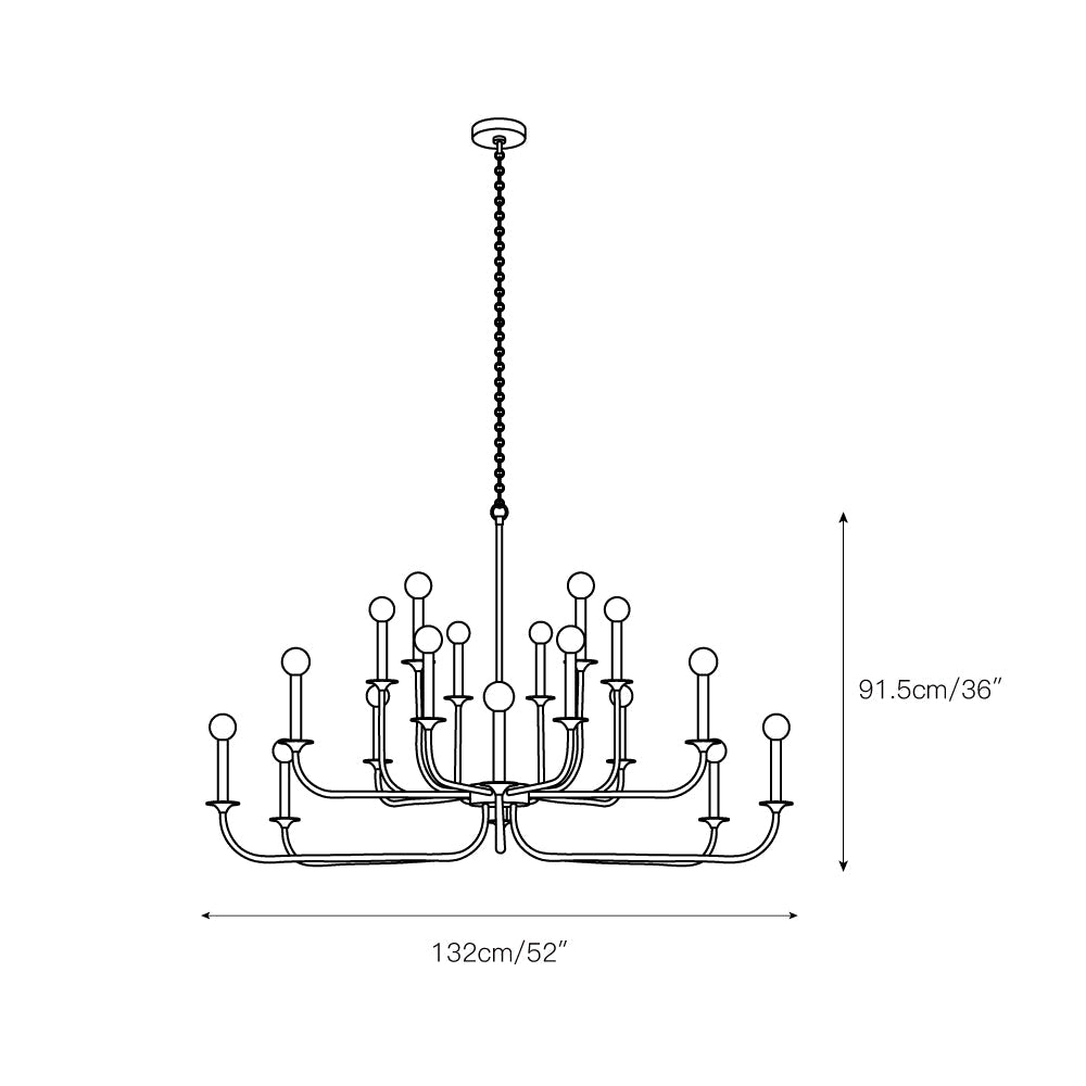 Odensa Chandelier - view 5