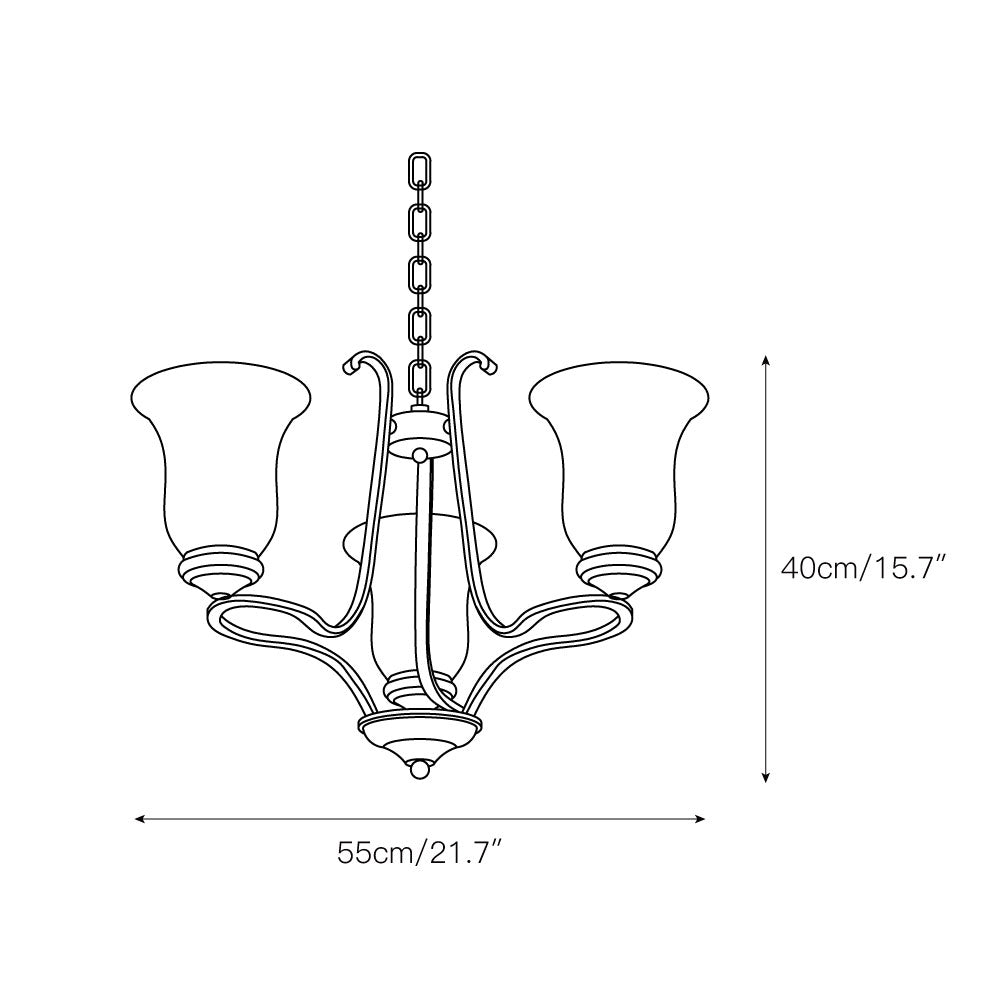 Breena Chandelier - view 3