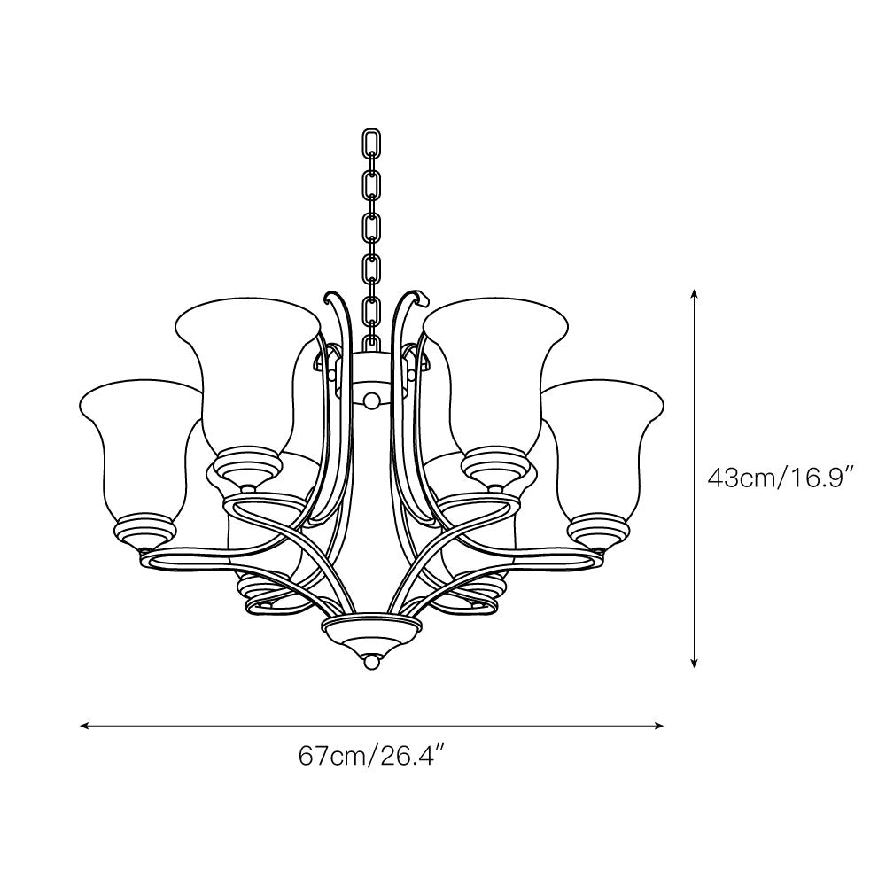Breena Chandelier - view 4