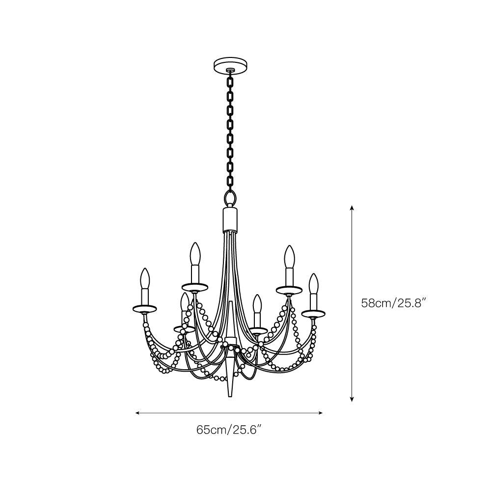 Brentwood Chandelier - view 4