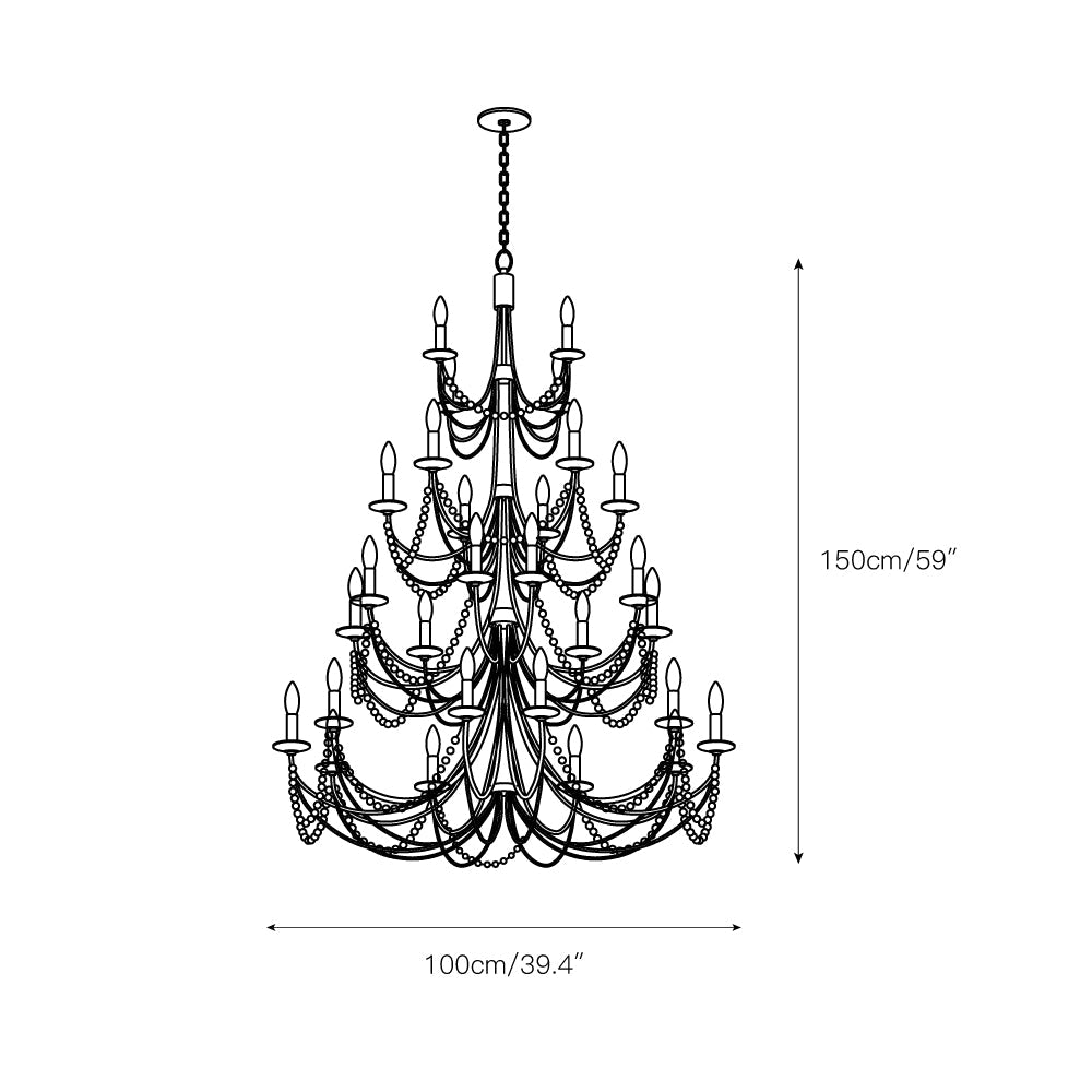 Brentwood Chandelier - view 6