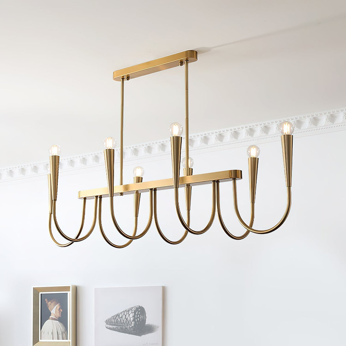 Brianna Linear Chandelier - view 2