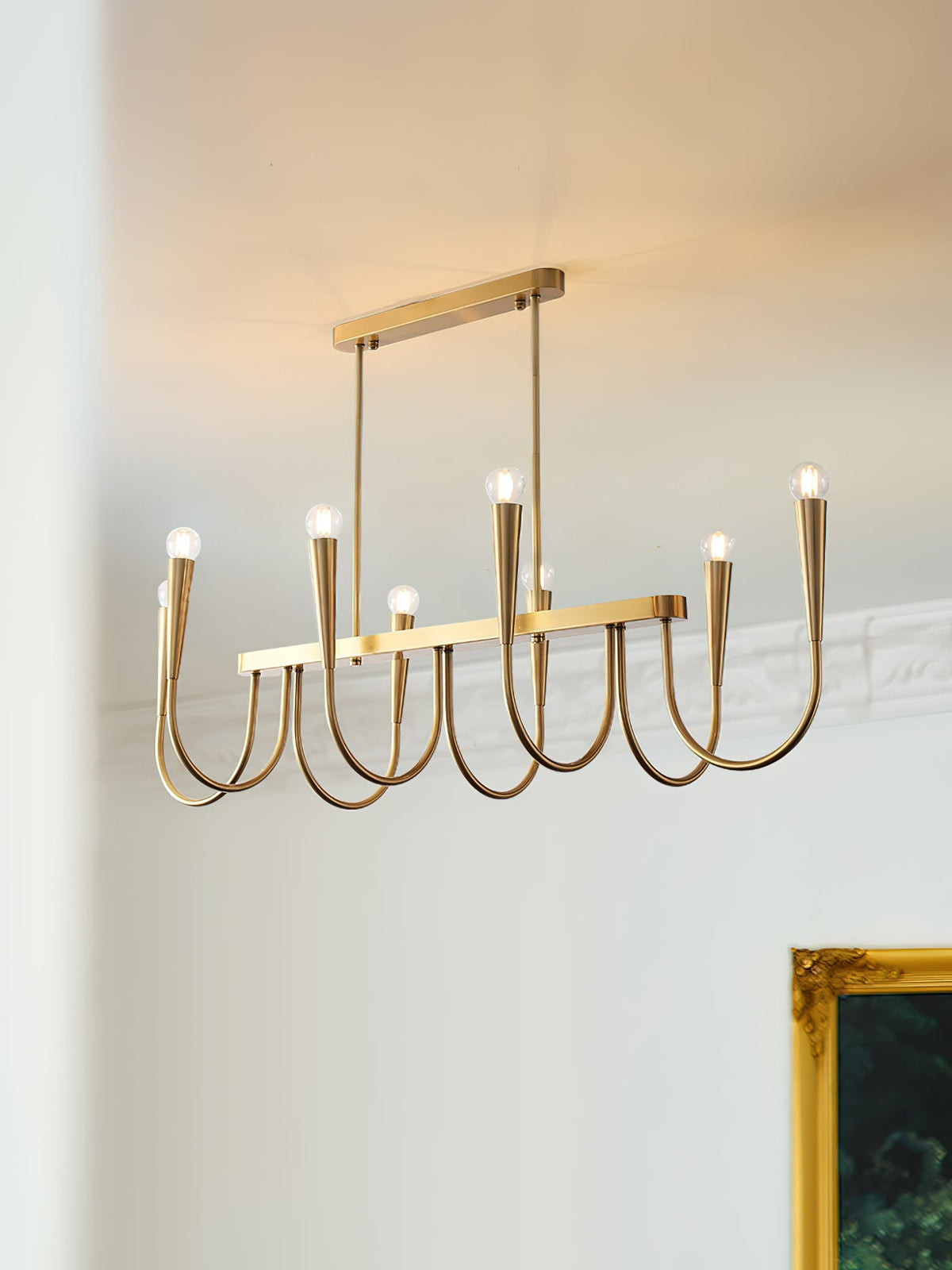 Brianna Linear Chandelier - view 8