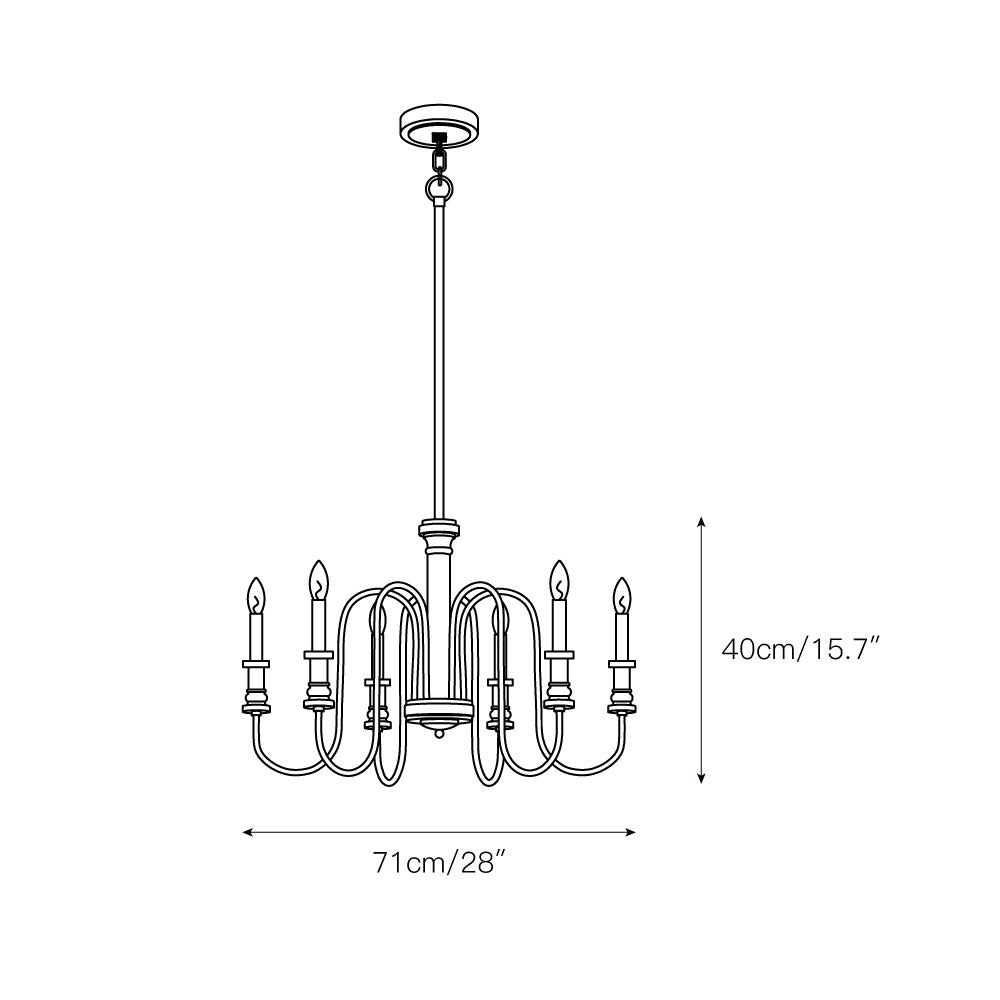 Briarworth Chandelier - view 3
