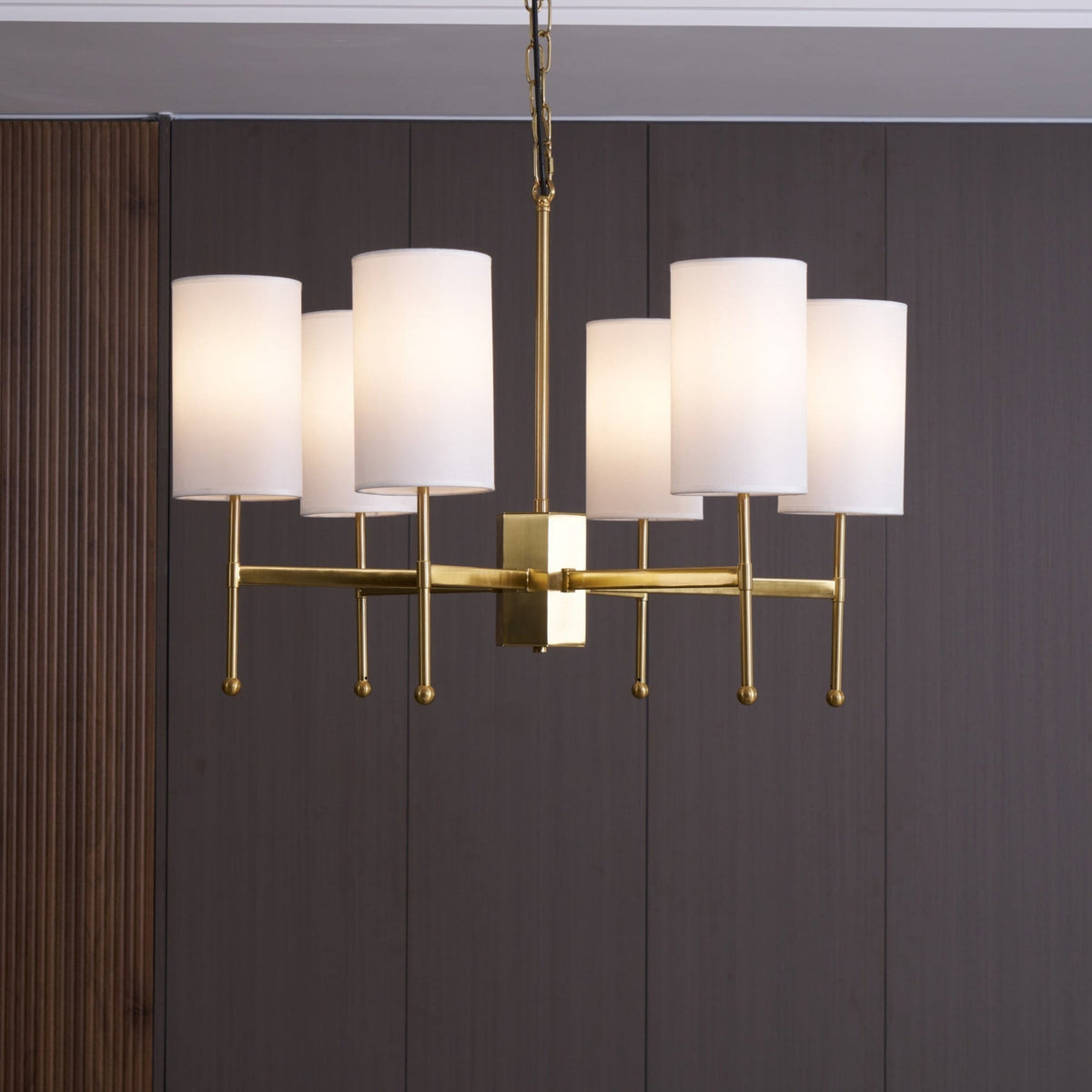 Brilliancess Brass Chandelier