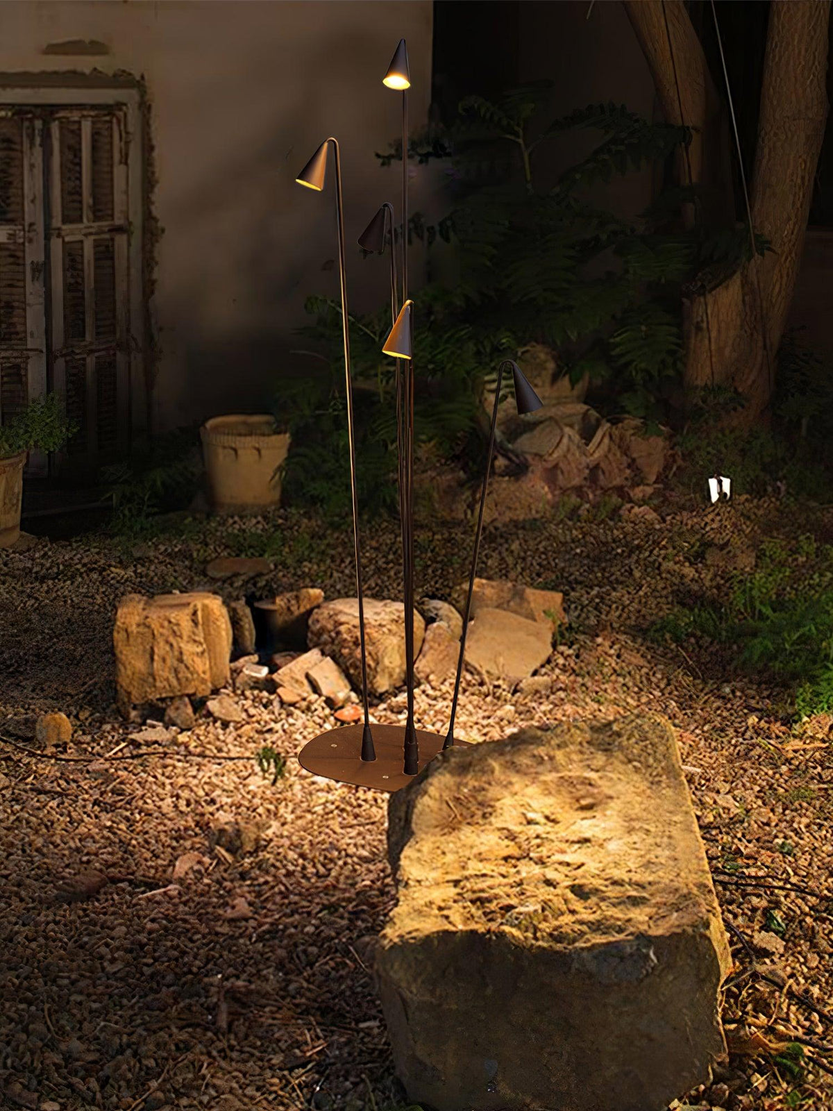 Bellflower Outdoor Floor Lamp - view 4