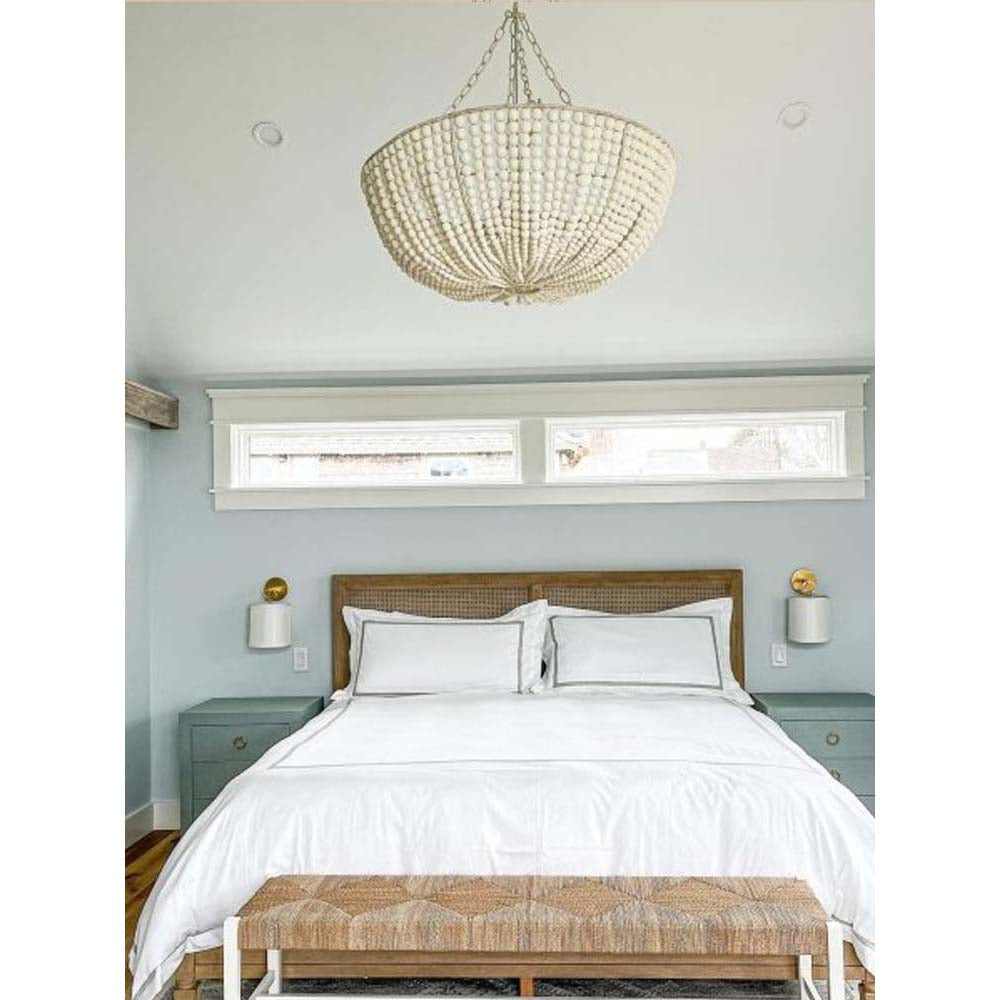 Lana Wood Beaded Chandelier - view 17
